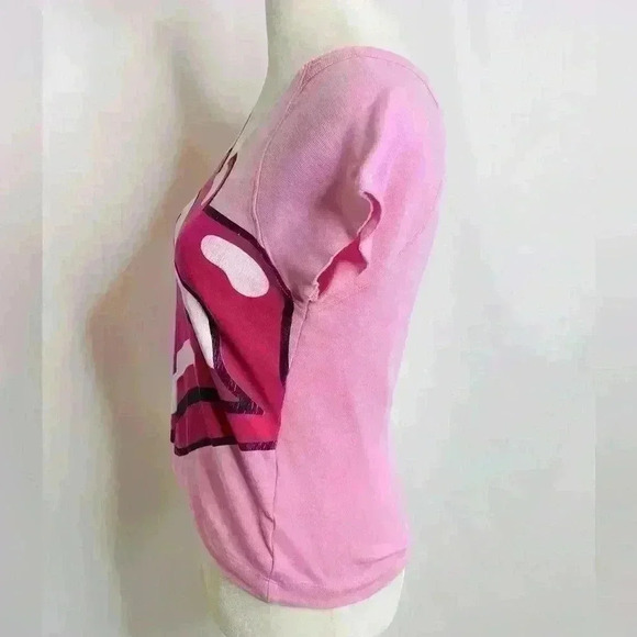 The Rolling Stones Y2K 2002 Pink Concert T Shirt size  medium. - Picture 4 of 7